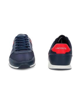 Sapato Lacoste Menerva Sport Azul Marinho Homem