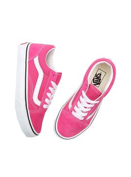 Sapatilhas Vans Old Skool Rosa para Menina