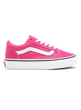 Sapatilhas Vans Old Skool Rosa para Menina