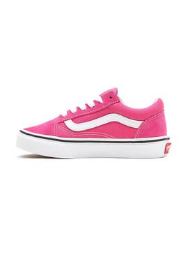 Sapatilhas Vans Old Skool Rosa para Menina