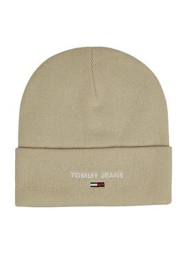Chapéu Tommy Jeans Sport Logo Beige para Homem