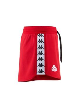 Short Kappa Anguy Vermelho Mulher