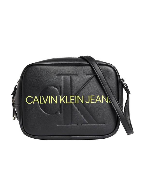 calvin klein blue crossbody bolsa