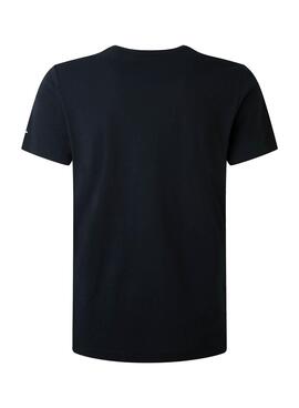 T-Shirt Pepe Jeans Roland Azul Marinho para Homem