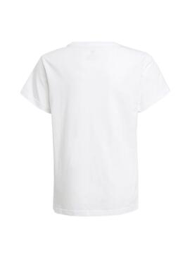 T-Shirt Adidas Trefoil Branco para Menino e Menina