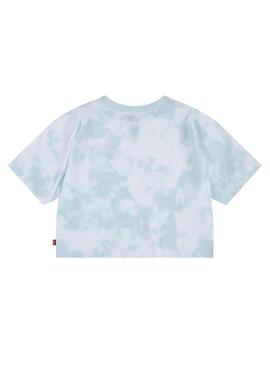 T-Shirt Levis Tie Dye Azul para Menina