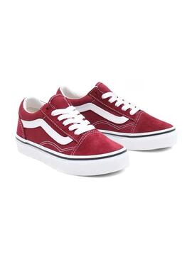 Sapatilhas Vans Old Skool Bordeaux Menino e Menina