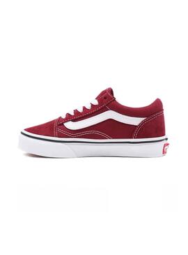 Sapatilhas Vans Old Skool Bordeaux Menino e Menina