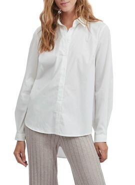Camisa Vila Gimas Branco para Mulher