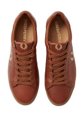 Sapatilhas Fred Perry Spencer Marron para Homem