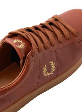 Sapatilhas Fred Perry Spencer Marron para Homem