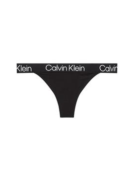 Tanga Calvin Klein Jeans Modern Structure Preto