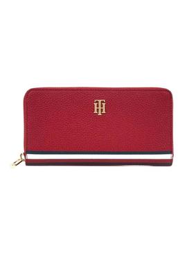 Carteira Tommy Hilfiger Element Vermelho para Mulher