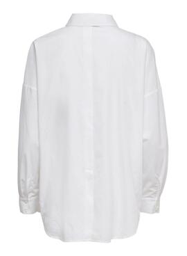 Camisa Only Lit Branco para Mulher