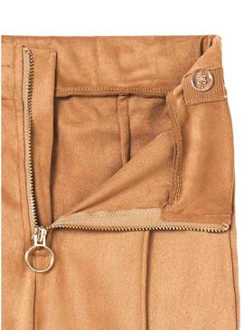 Pantalon Mayoral Camurçalina Brown para Mulher