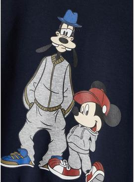 Sweat Name It Mickey Azul Marinho para Menino