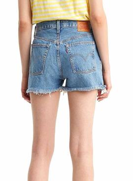 Short Levis 510 High Rise Azul Mulher 