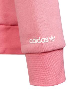 Sweat Adidas Adicolor Rosa para Menina