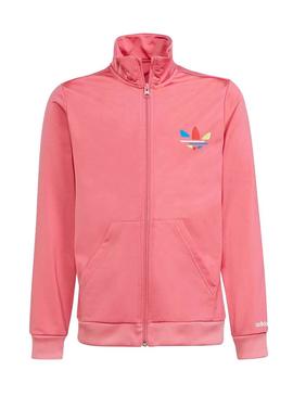 Casaca Adidas Adicolor Rosa para Menina