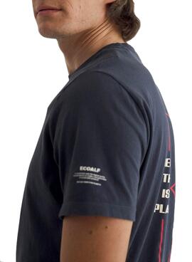 T-Shirt Ecoalf Andermalf  Azul Marinho para Homem