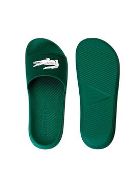 Flip Flops Lacoste Croco Slide 119 Verde Homem