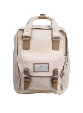 Mochila Doughnut Macaroon Mini Organic Beige