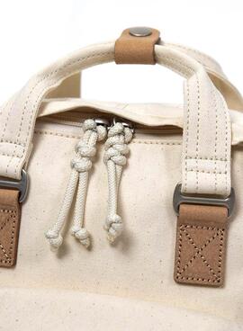 Mochila Doughnut Macaroon Mini Organic Beige