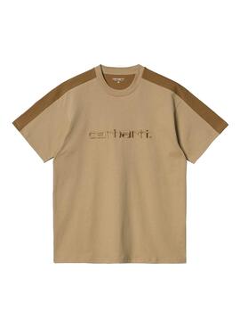 T-Shirt Carhartt Tonare Camel para Homem