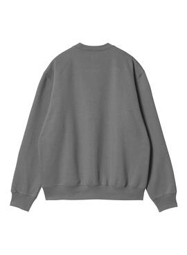 Sweat Carhartt Basic Cinza para Homem