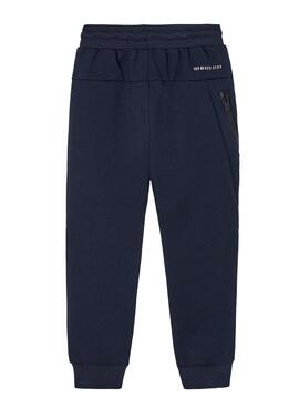 Pantalon Mayoral Knitted Otoman Azul Marinho para Menino
