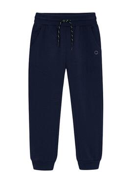 Pantalon Mayoral Felpa Azul Marinho para Menino