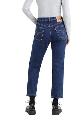 Jeans Levis 501 Crop Salsa para Mulher