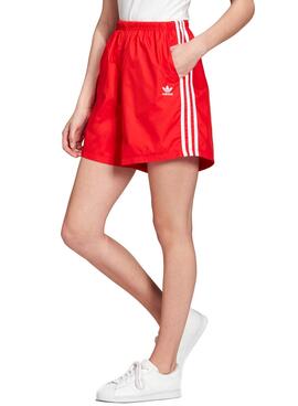 Short Adidas Classics Vermelho para Mulher