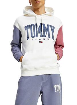 Sweat Tommy Jeans Collegiate Capuz Homem