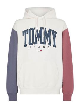 Sweat Tommy Jeans Collegiate Capuz Homem