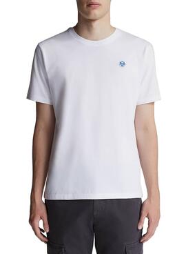 T-Shirt North Sails Basic Branco para Homem