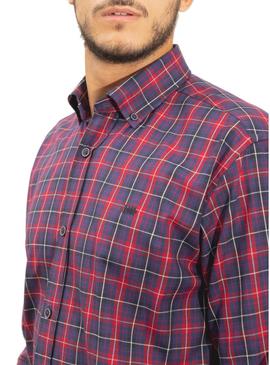 Camisa Klout Nebra Vermelho para Homem