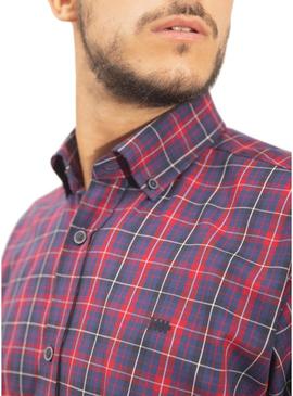 Camisa Klout Nebra Vermelho para Homem