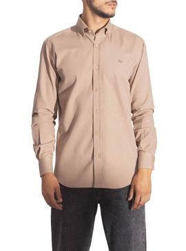 Camisa Klout Solpor Beige para Homem