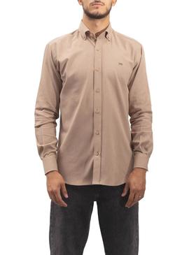 Camisa Klout Solpor Beige para Homem