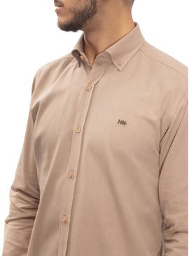 Camisa Klout Solpor Beige para Homem