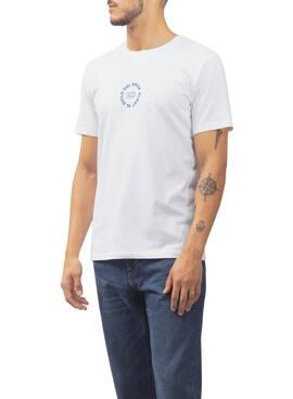 T-Shirt Klout Water Cycle Branco para Homem