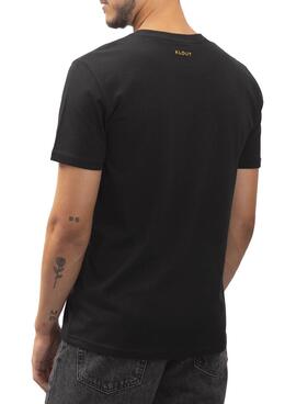 T-Shirt Klout Basic Organic Cotton Preto