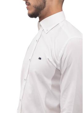 Camisa Klout Oxford Branco para Homem