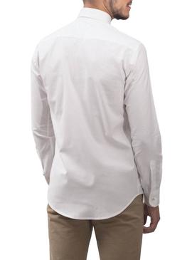 Camisa Klout Oxford Branco para Homem