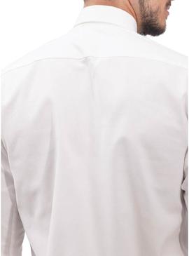 Camisa Klout Oxford Branco para Homem