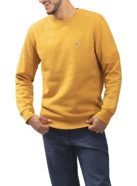 Sweat Klout Basic Ocre para Homem