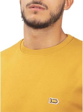 Sweat Klout Basic Ocre para Homem