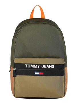 Mochila Tommy Jeans Backpack Essential Verde