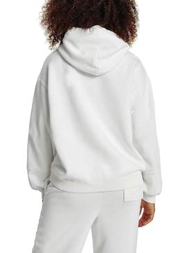 Sweat Tommy Jeans Collegiate Branco Capuz